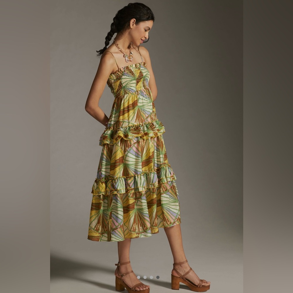 Mare Mare x Anthropologie Tiered Ruffled Sundress